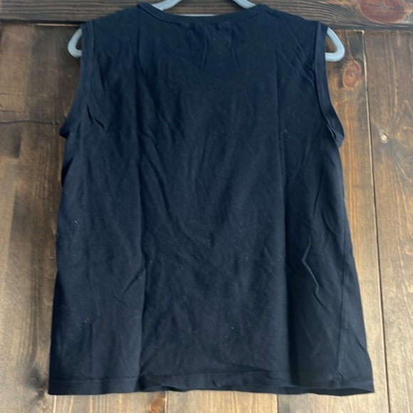 Michael Stars Cotton Black Muscle Tee - small - Picture 2 of 4